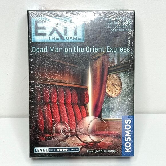 Exit The Game Dead Man On The Orient Express Mind Games Riddle Strategy NEW - Picture 1 of 2